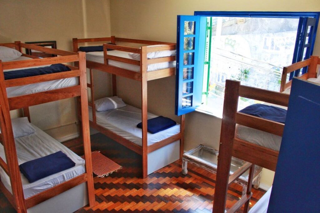 Quarto compartilhado hostel maresias do leme rio de janeiro