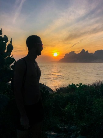 Pôr do Sol na Pedra do Arpoador, Rio de Janeiro